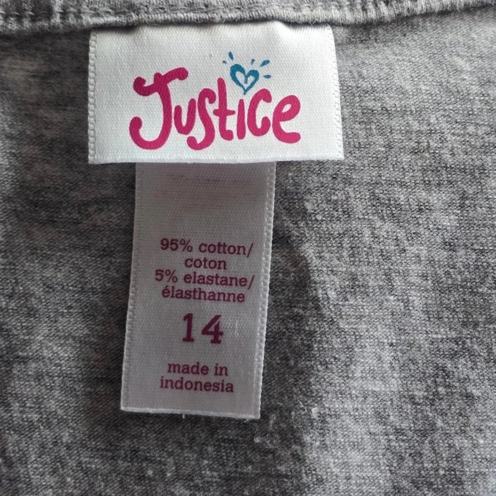 Justice gray skater